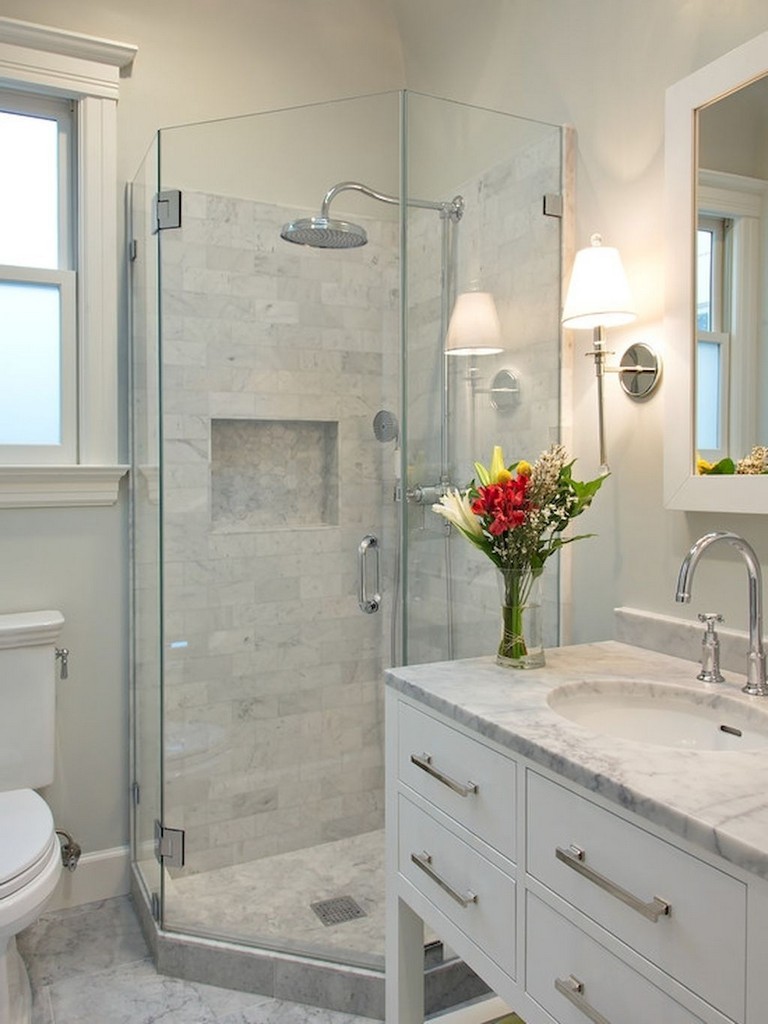 41 Cool Small Master Bathroom Remodel Ideas On A Budget